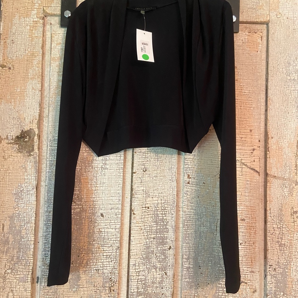 Great , never worn bolero jacket by forest Lilly